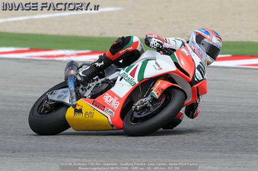 2010-06-26 Misano 1763 Rio - Superbike - Qualifyng Practice - Leon Camier - Aprilia RSV4 Factory